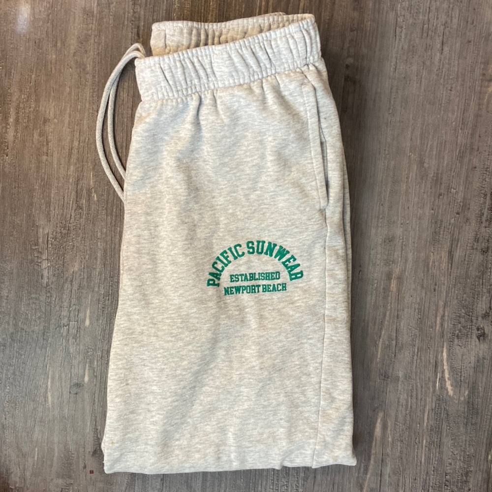 Pacsun logo sweatpants